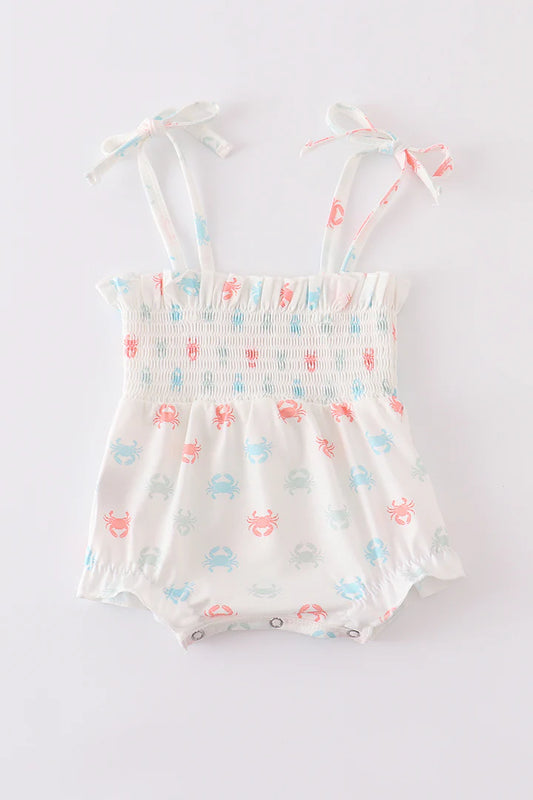 Crabby Smocked Bubble