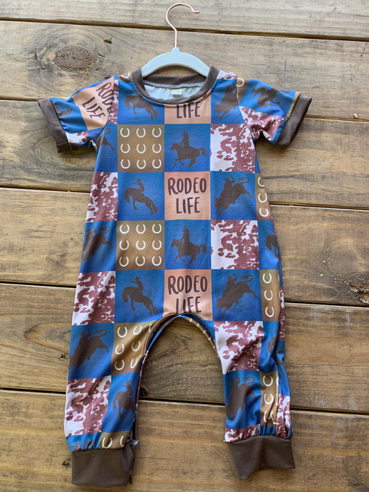 Rodeo life romper