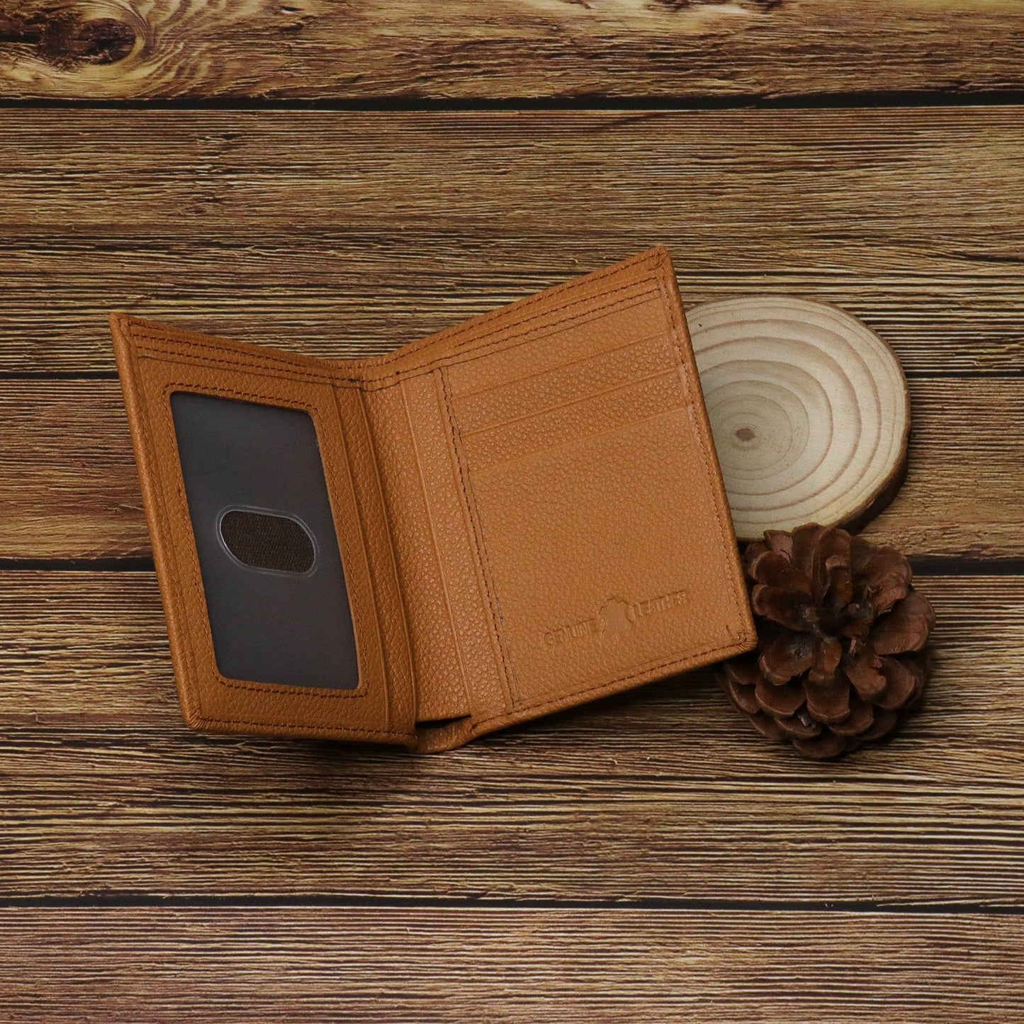 Leather Bi-Fold Wallet