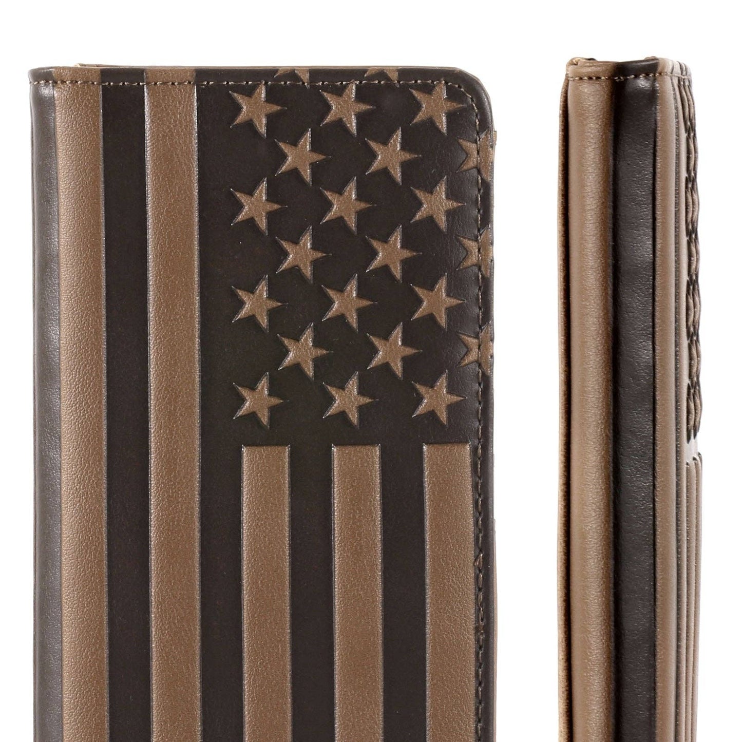 Patriotic Bi-Fold Long Wallet