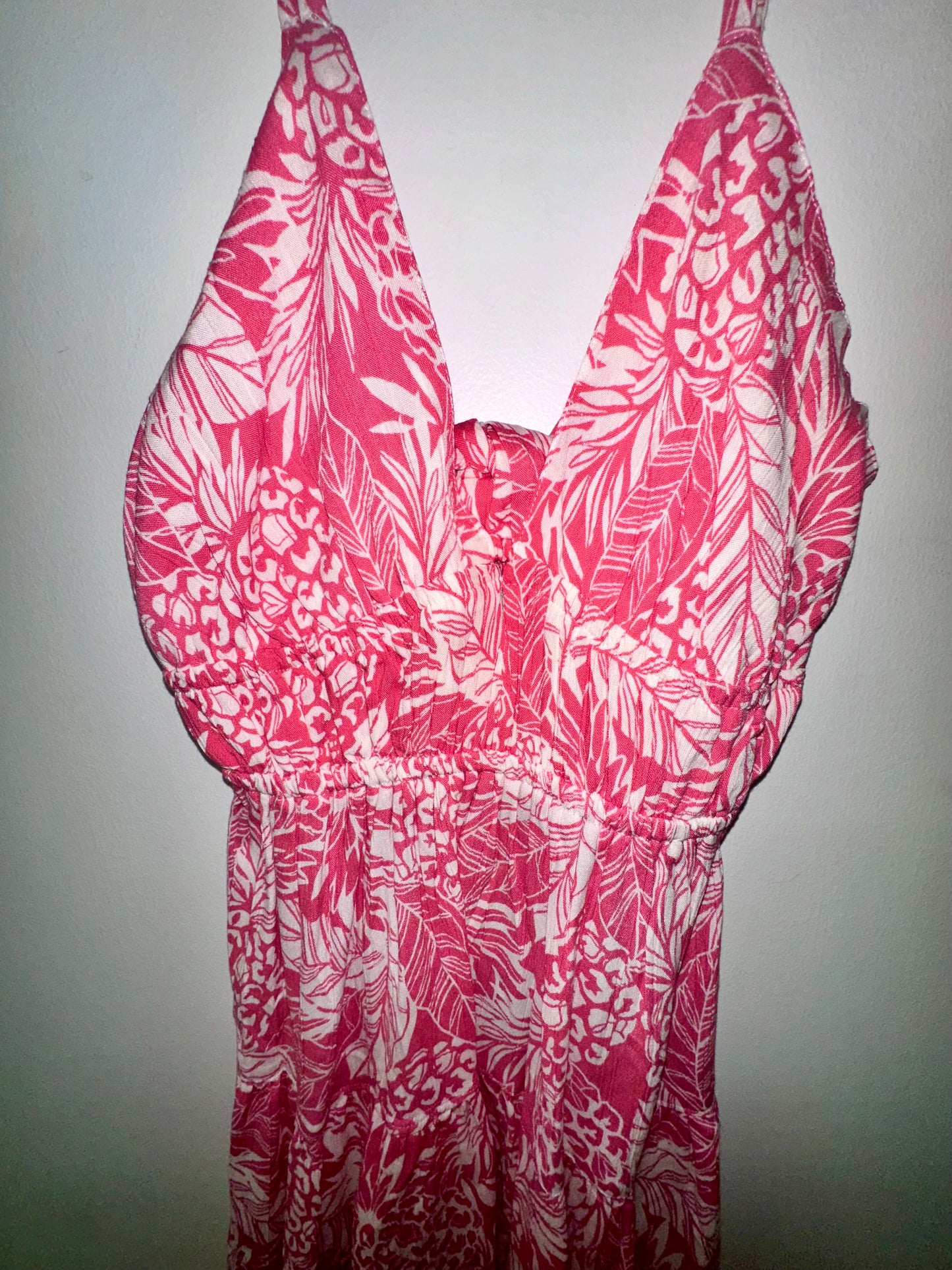 Mini Twist Keyhole Dress