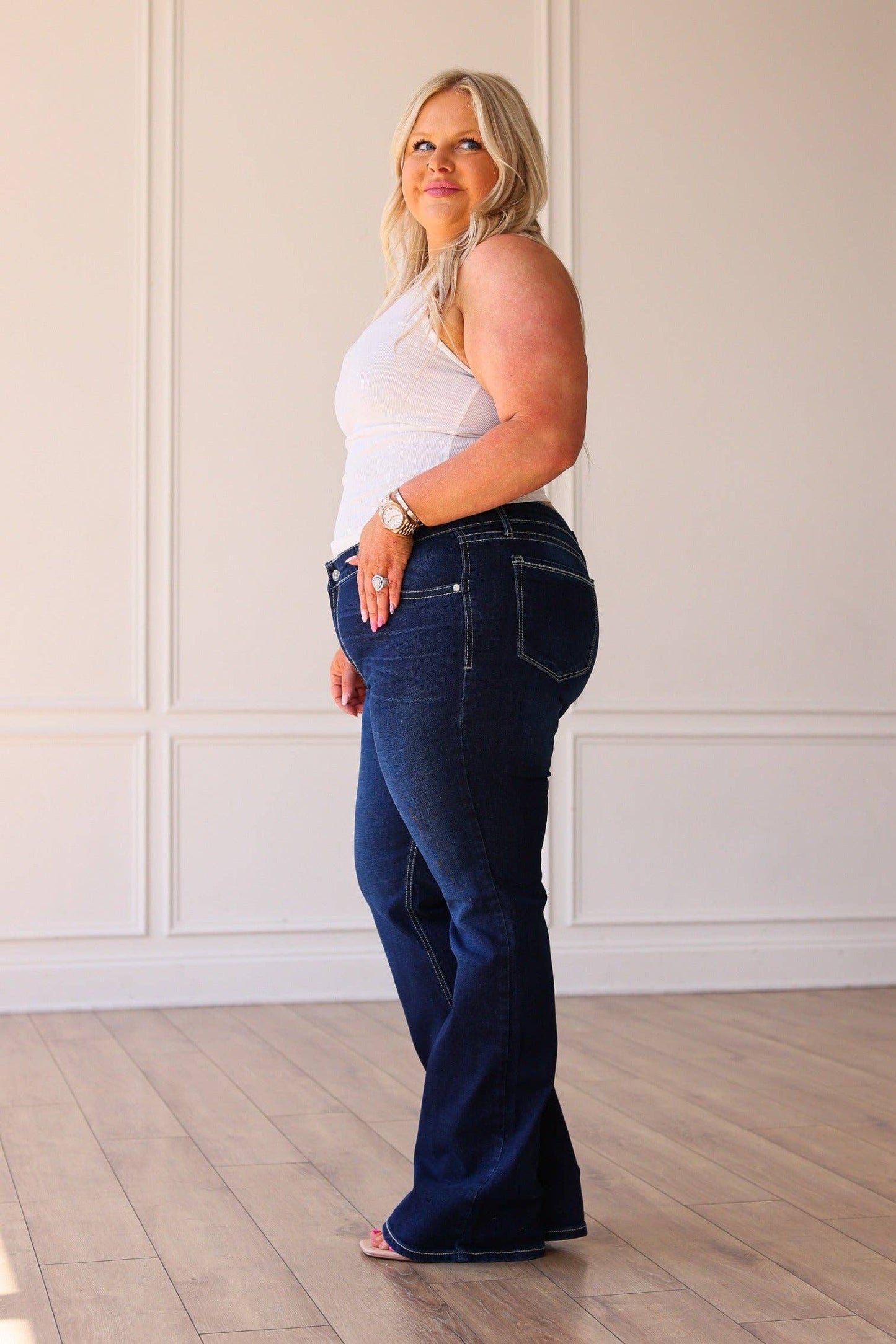 The Courtney Midrise Bootcut Jean