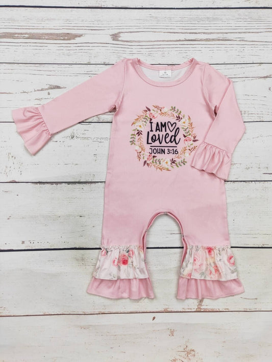 I Am Loved Baby Romper