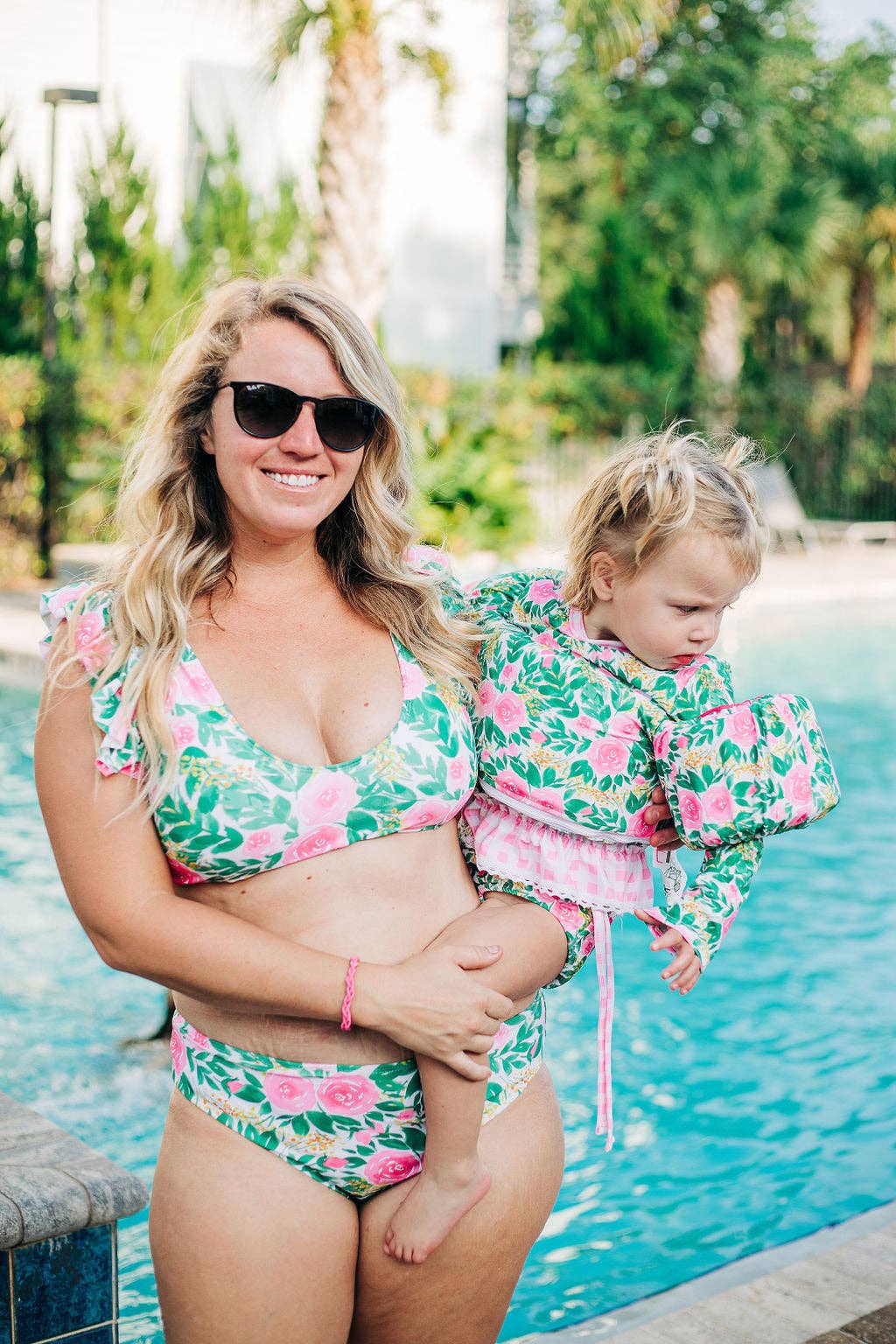 Floral Flutter Swimsuit