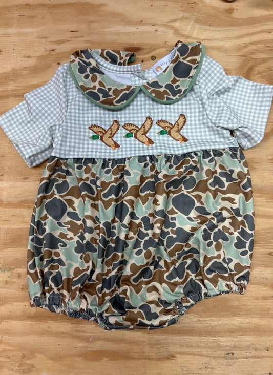 Camo Duck Embroidery Bubble