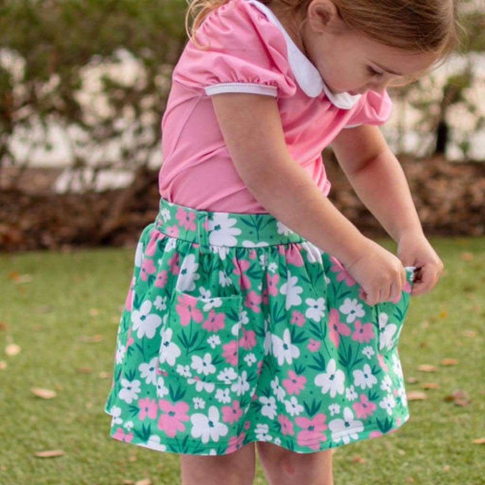 Simple Blooms Skort