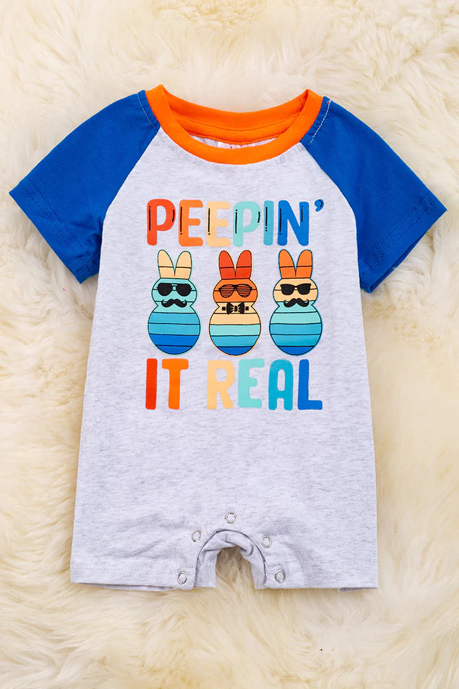 Peepin' It Real Romper