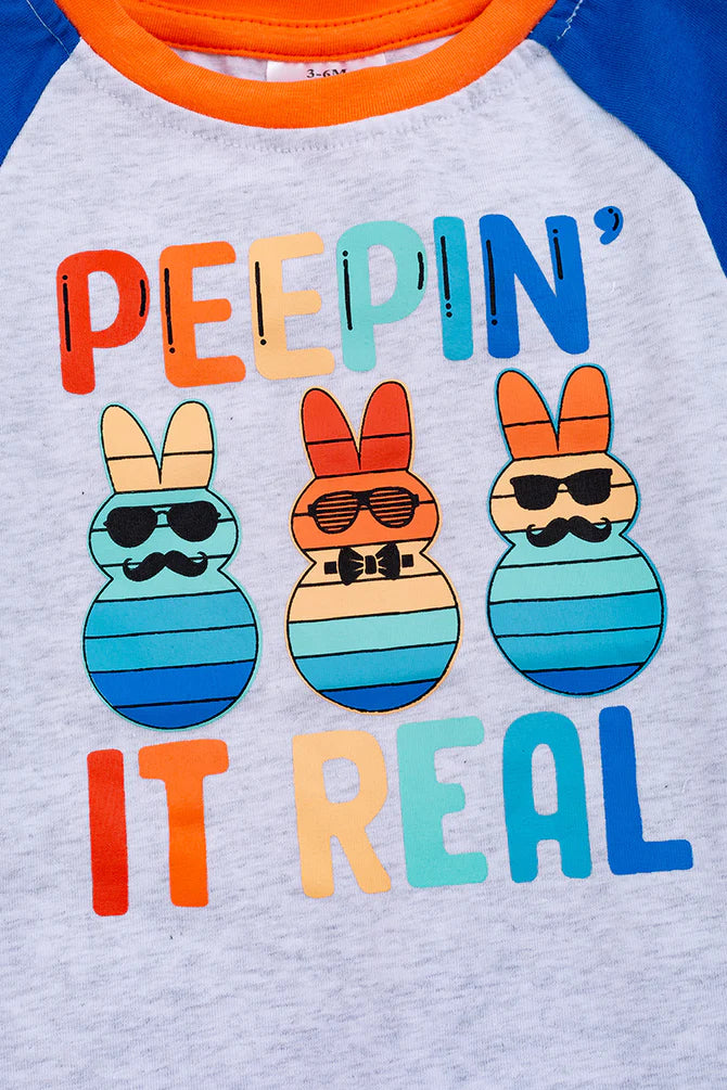 Peepin' It Real Romper