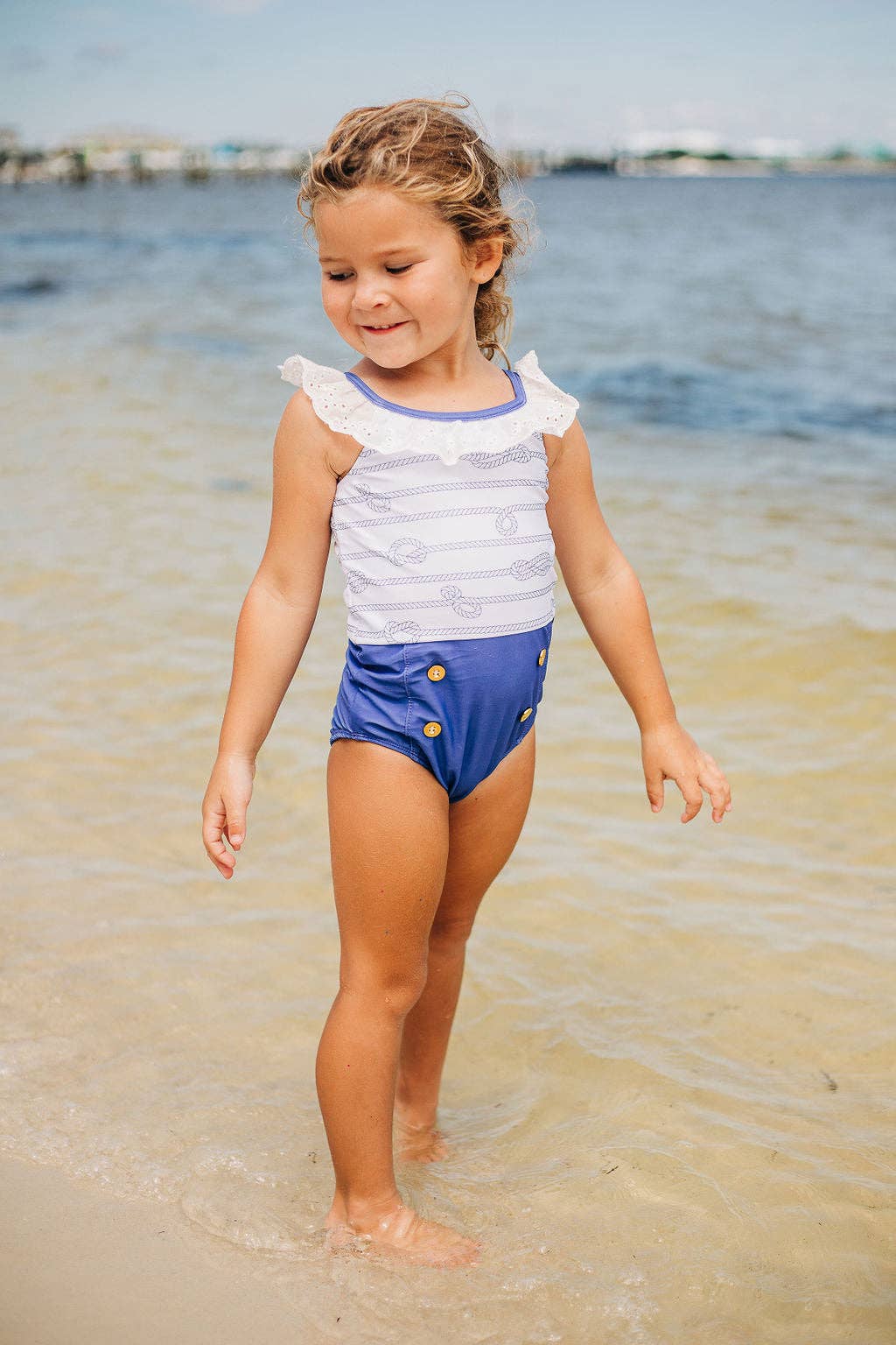 Nautical Retro Swimsuit