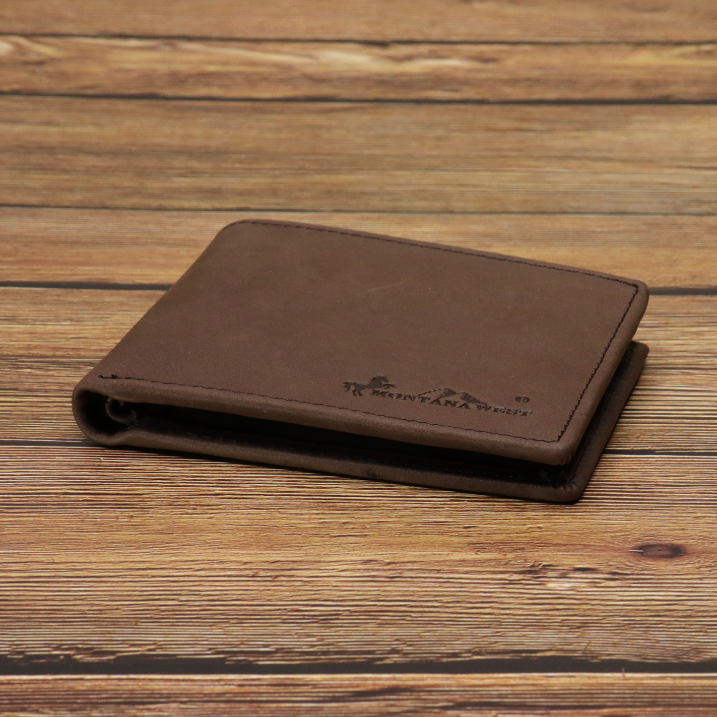 Leather Bi-Fold Wallet