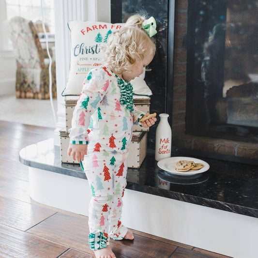 Festive Trees Ruffle Sleeper