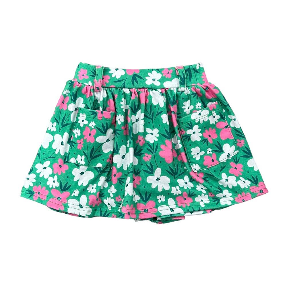 Simple Blooms Skort