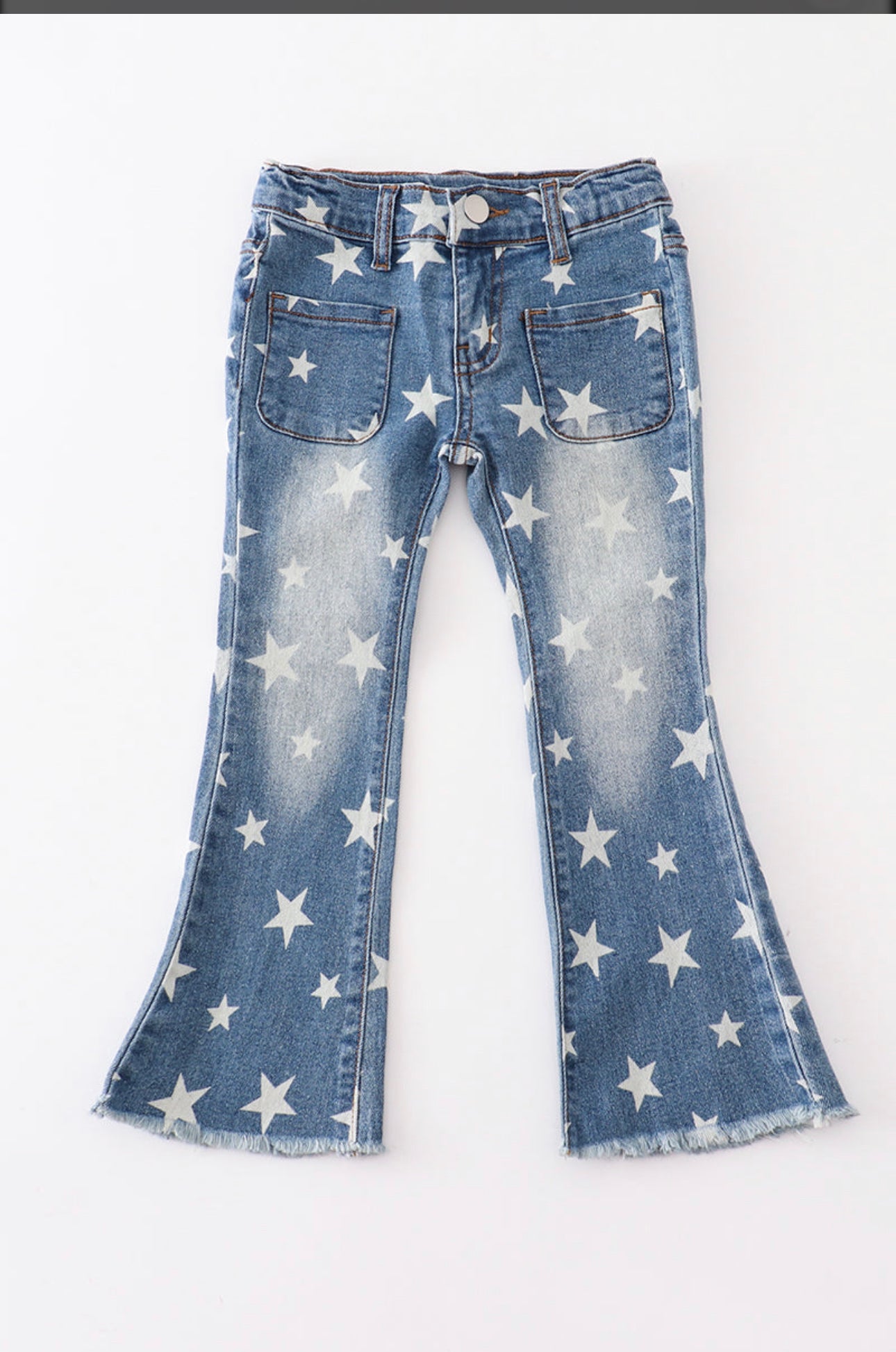 Denim Star Flares