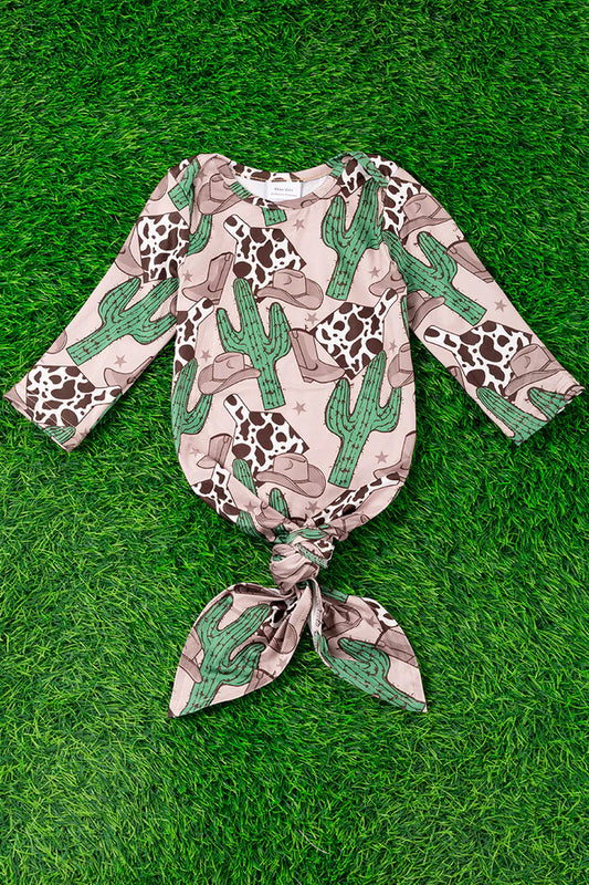 Hat & Boots Baby Gown