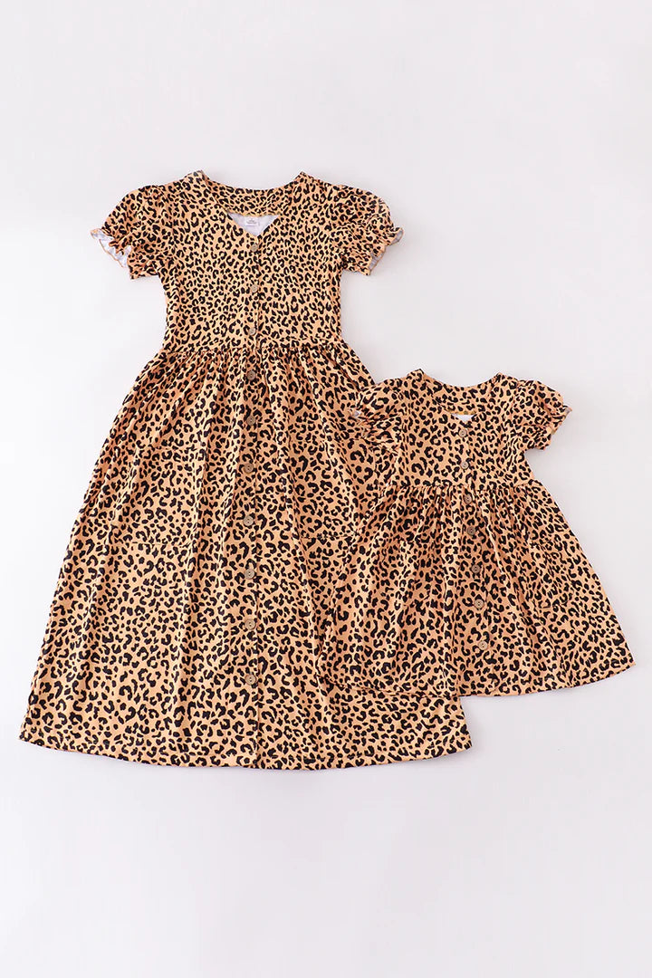 Leopard Print Dress