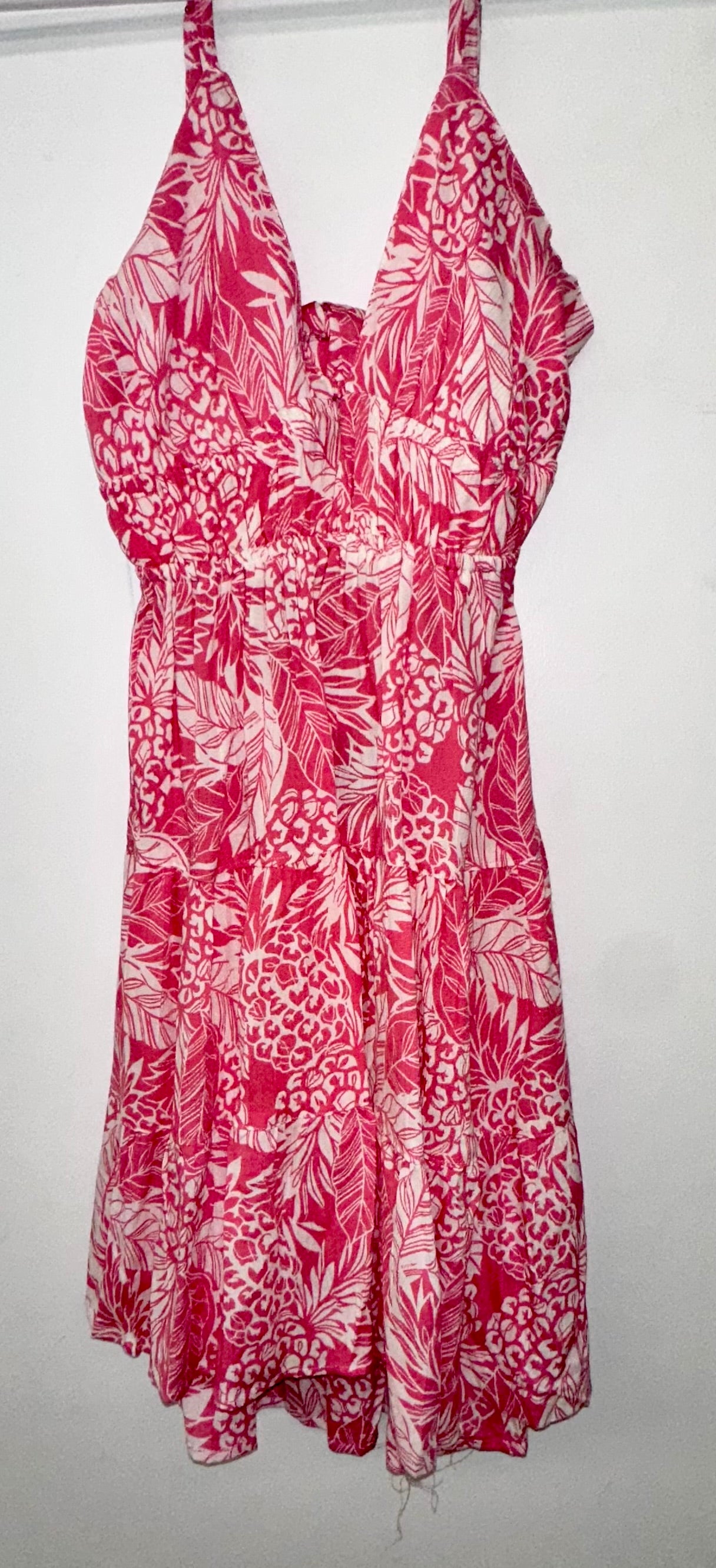 Mini Twist Keyhole Dress