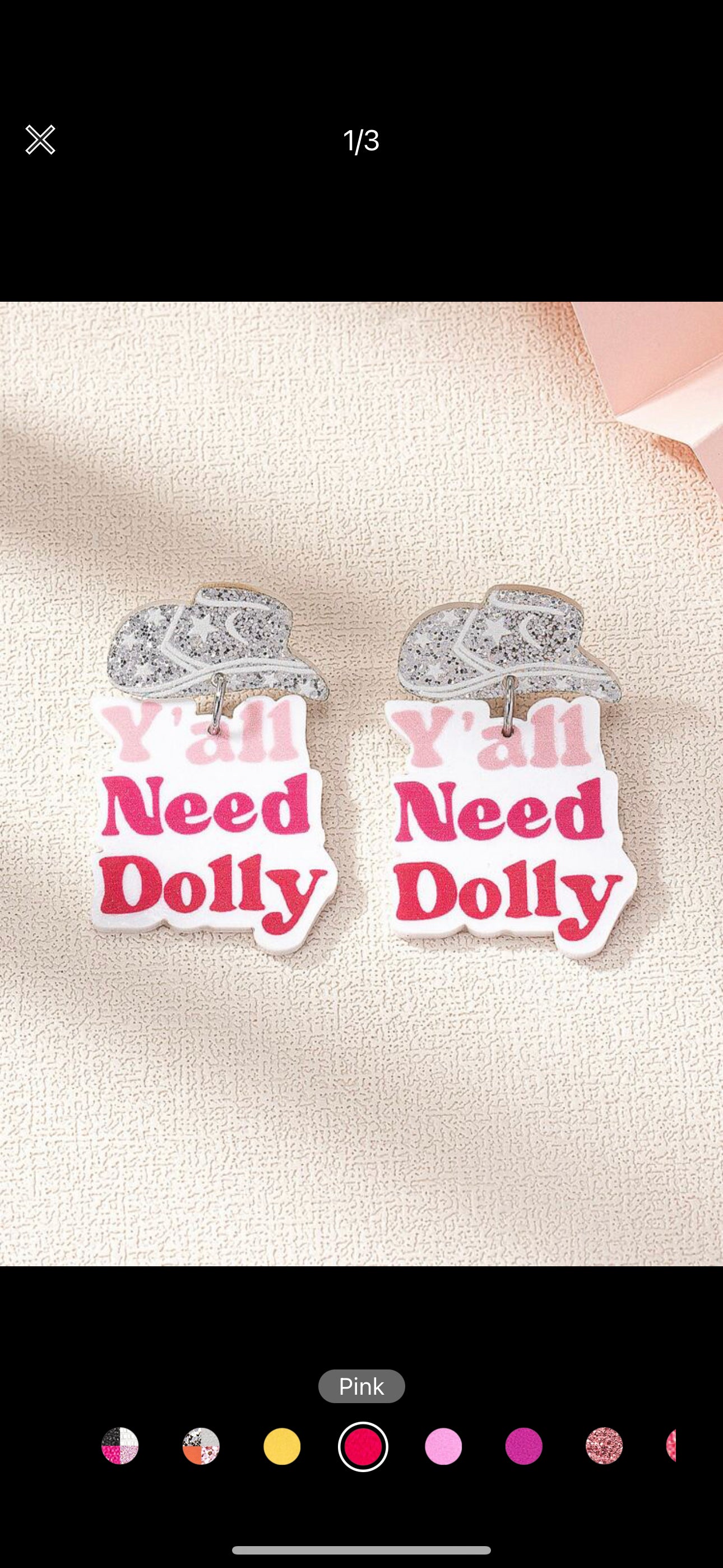 Ya’ll Need Dolly Earrings