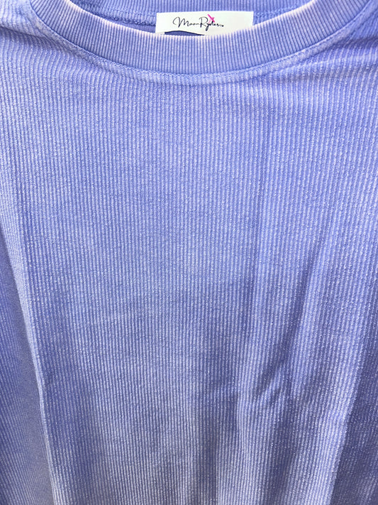 Luxe Corded Crewneck