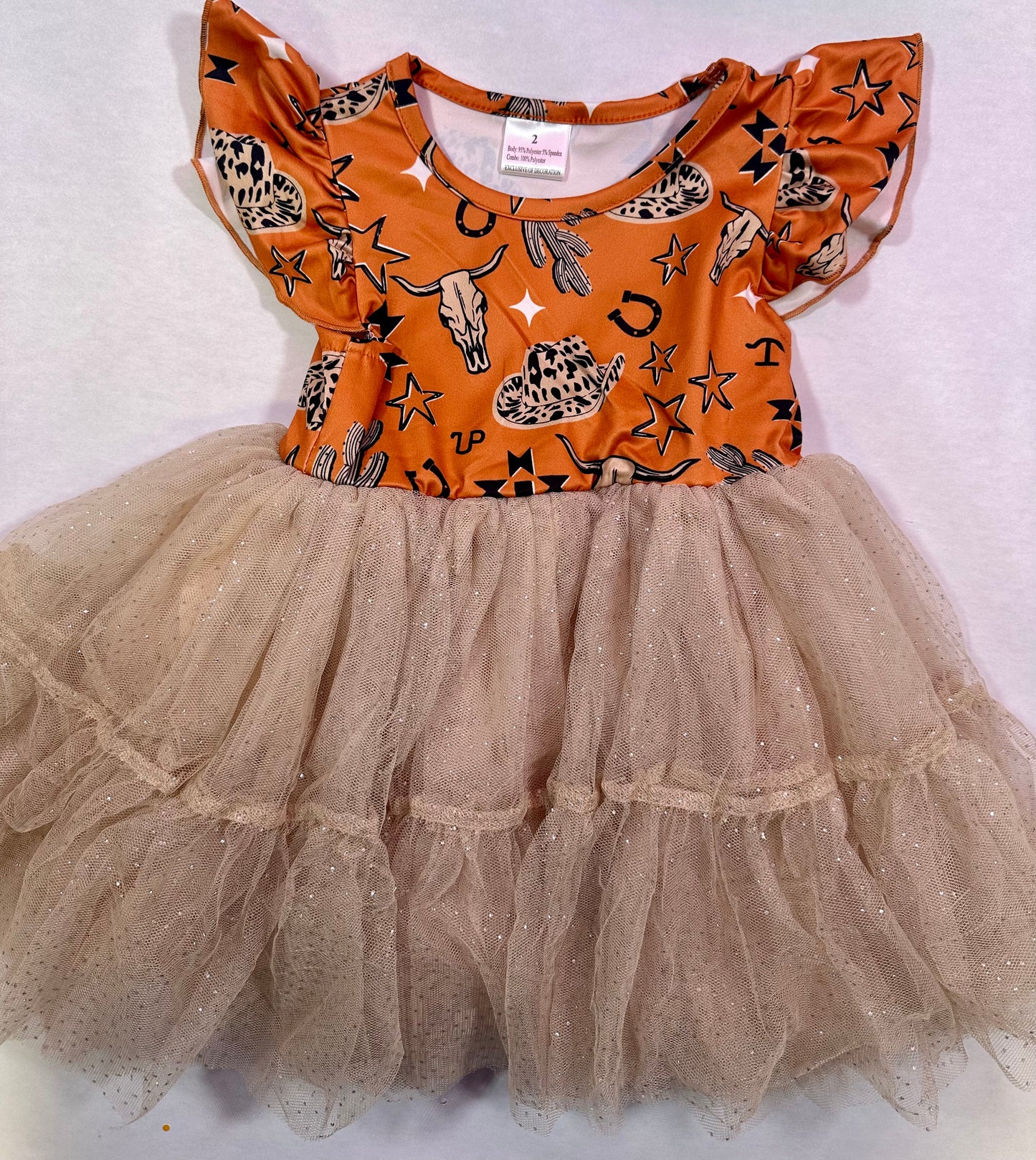 Wild West tutu dress