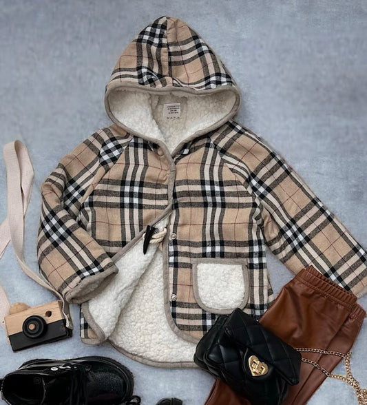 Plaid Reversible Jacket