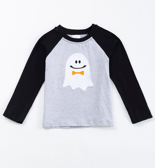 Ghost Boy Appliqué Shirt