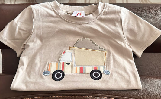 Dump Truck Appliqué Tee