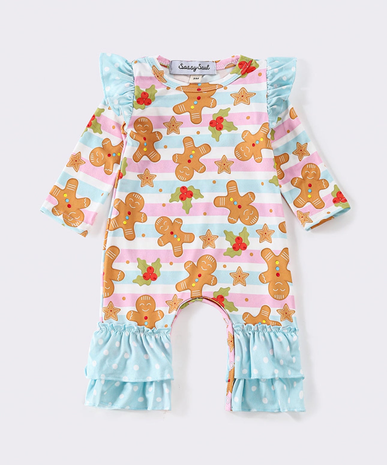 Gingerbread Romper