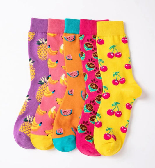 Bright tall sock