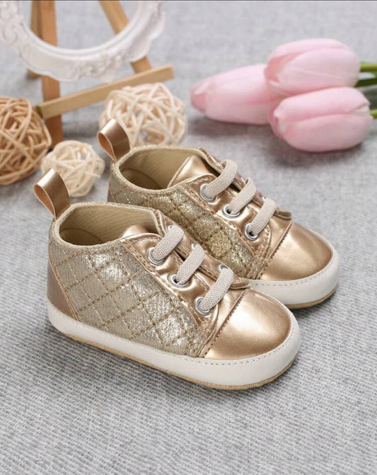Gold Sneakers