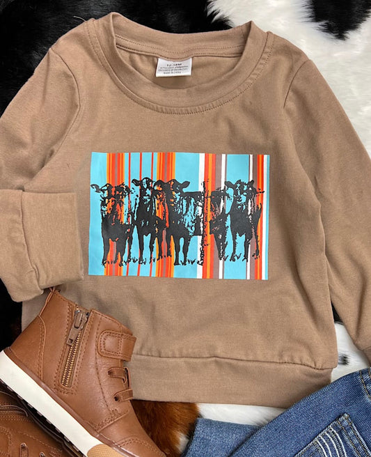 Cow  Stock Sweatshirt