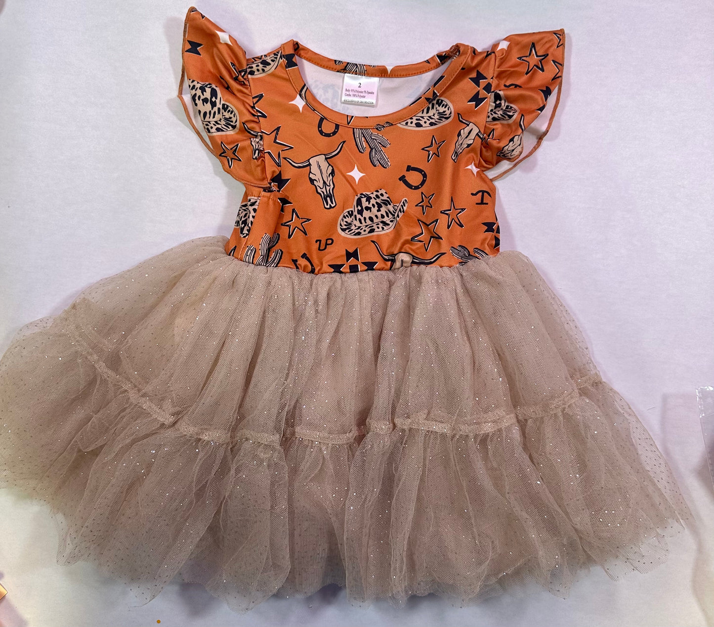 Wild West tutu dress