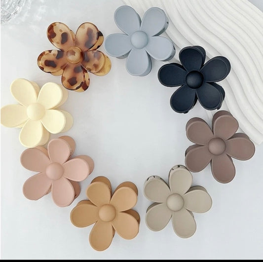 Large Flower Clip
