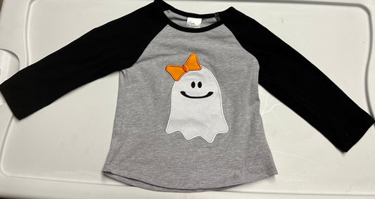 Ghost Girl Appliqué Shirt