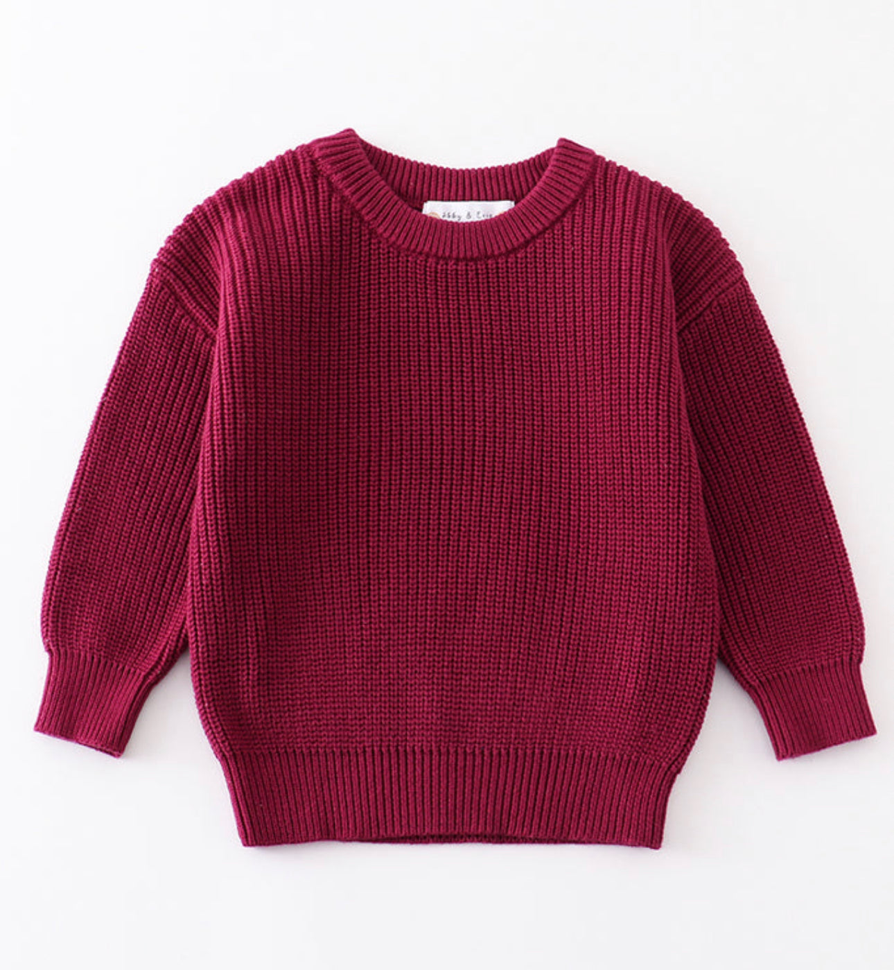 Plum Oversized Sweater