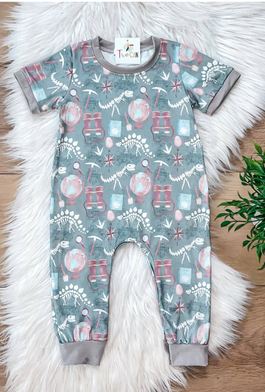 Dino Dig Romper