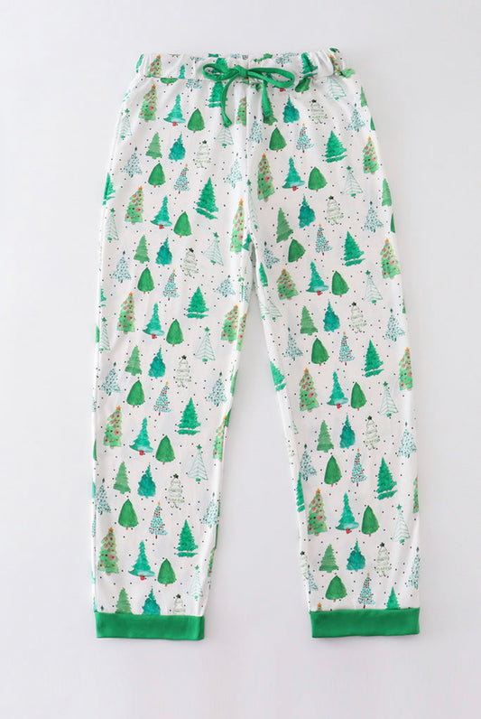 Green Tree PJ Bottoms