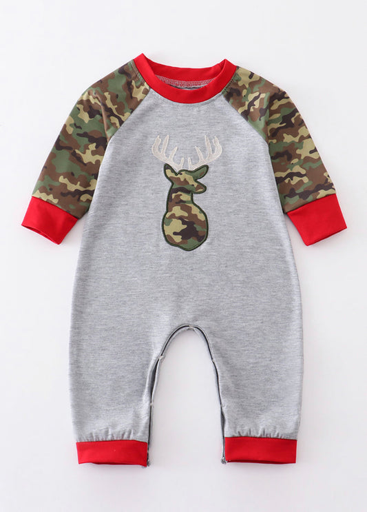 Camo Deer Romper