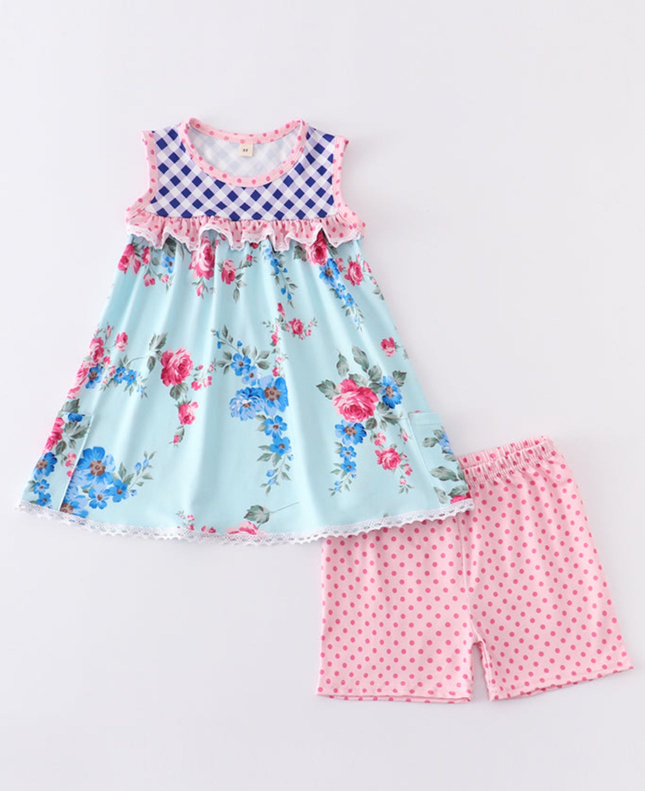 Kimmy Plaid Set