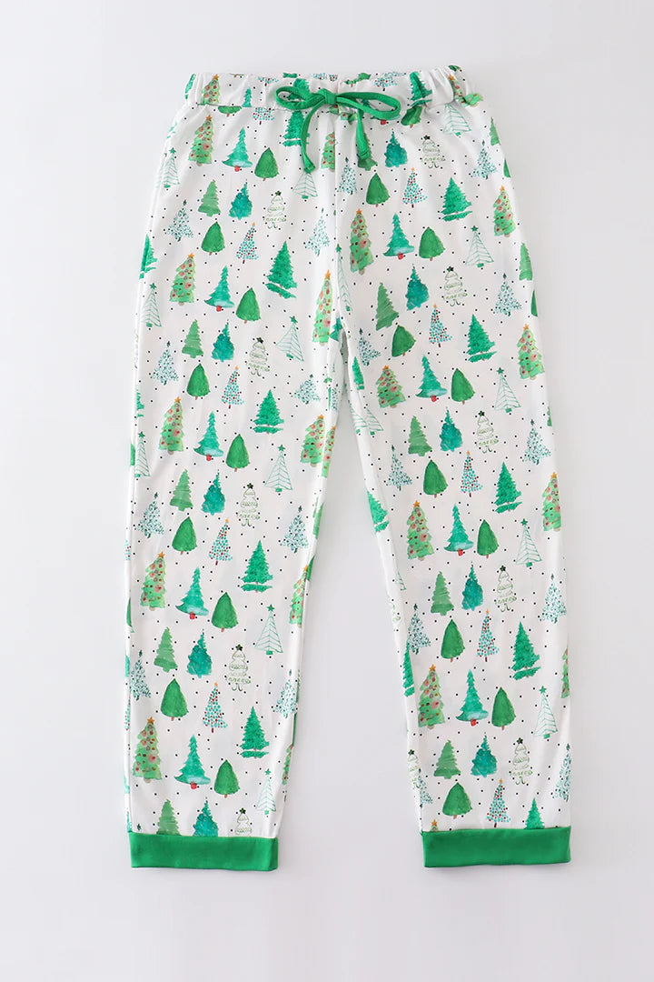 Green Tree PJ Pants