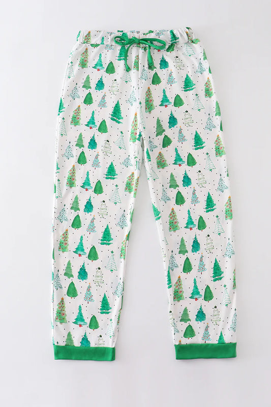Green Tree PJ Pants