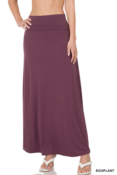 Relaxed Fit Maxi Skirt