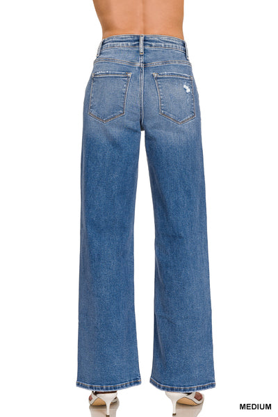 Straight High Waist Jeans