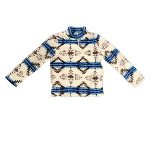 White Fleece Pullover