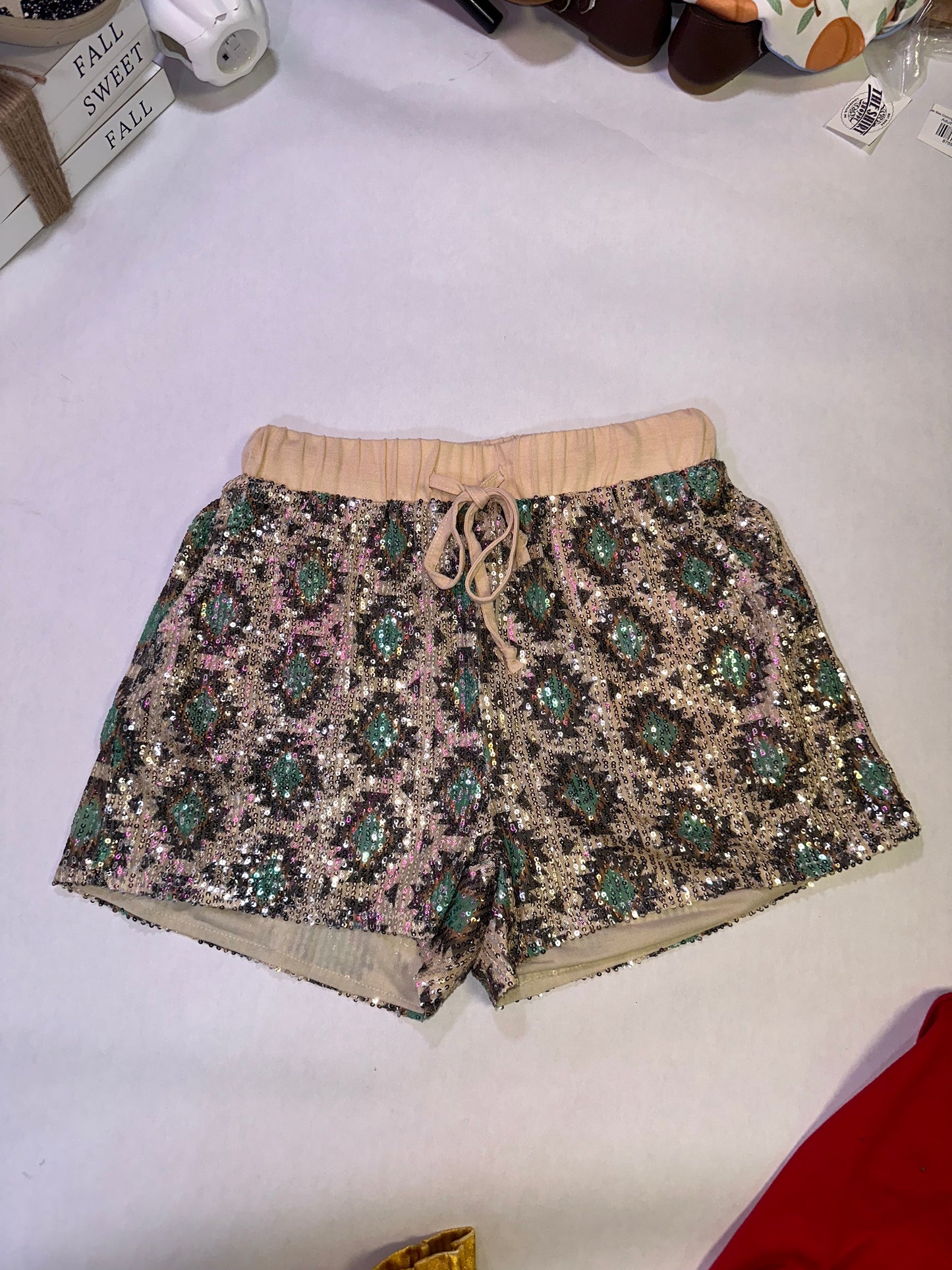 Aztec Shimmer Shorts