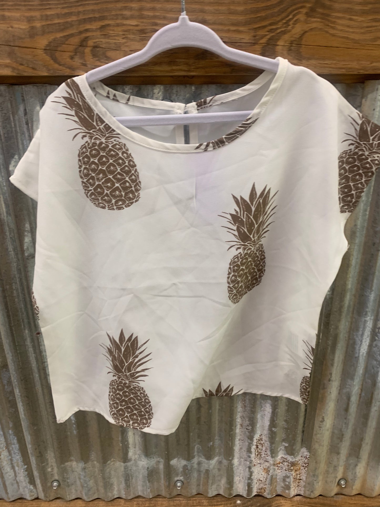 Gold Pineapple Top