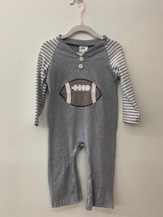 Applique Football Romper