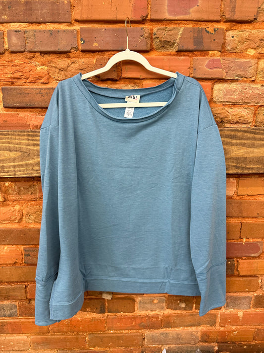 Dusty Teal Pullover