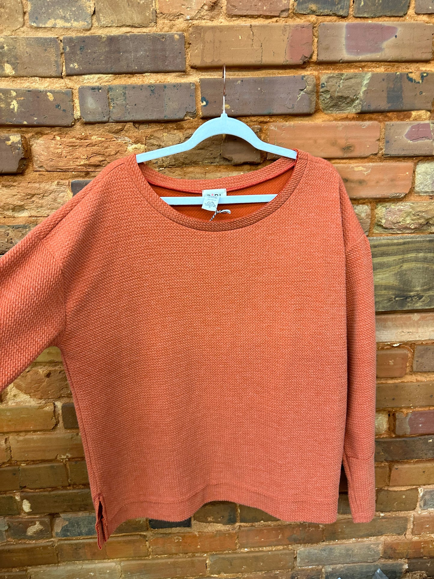 Waffle Knit Long Sleeve