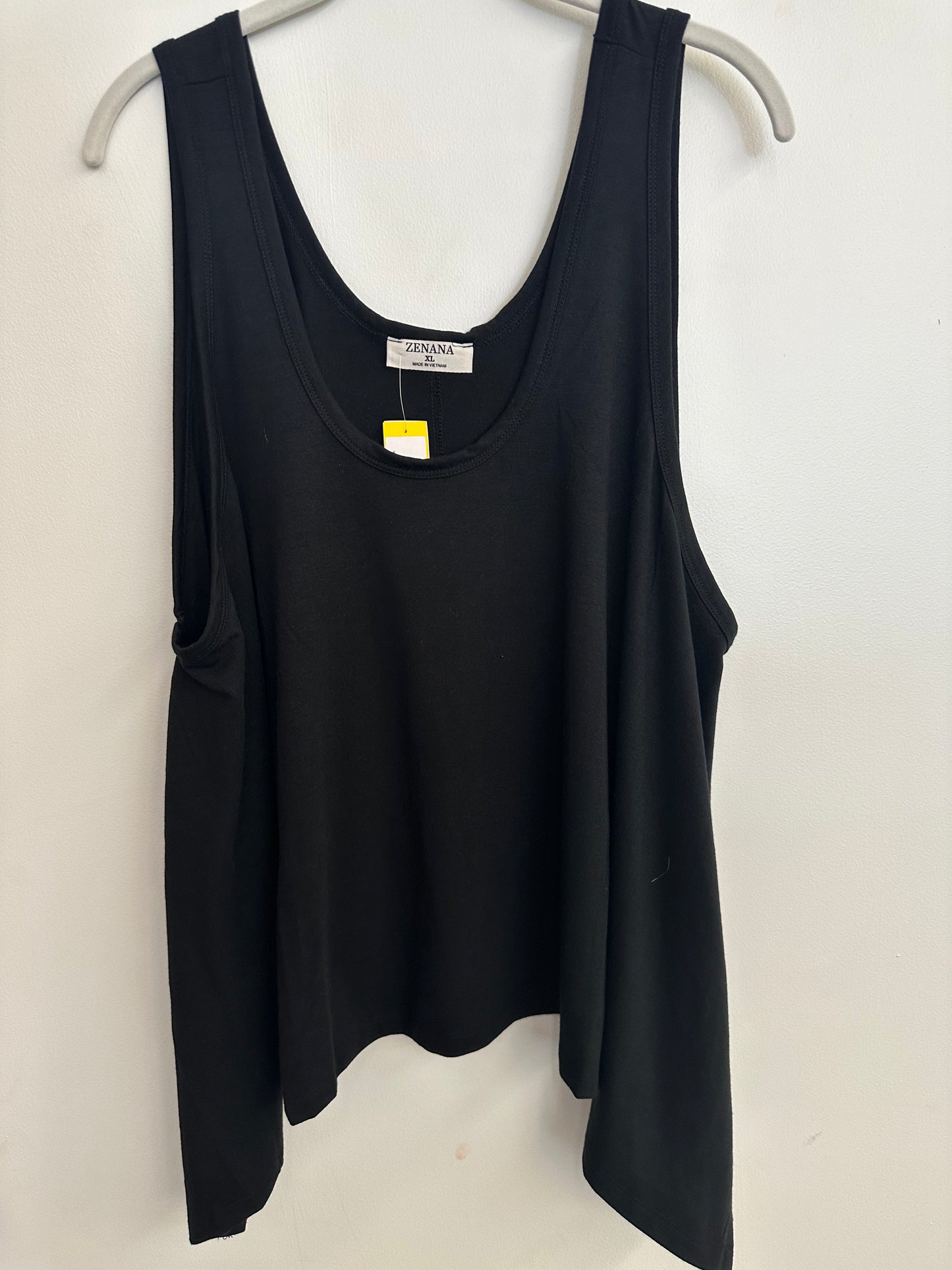 Flowy Black Tank