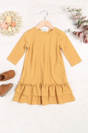 Ruffle Hem Dress